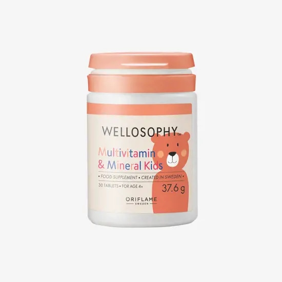 Wellosophy Multivitamin & Mineral Kids 30 tableta, 37,6 g - Akcija u trgovini Oriflame
