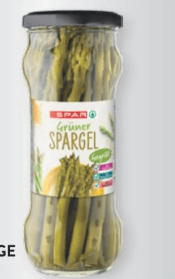 Pečene šparoge 330 g Spar - Akcija u trgovini Spar