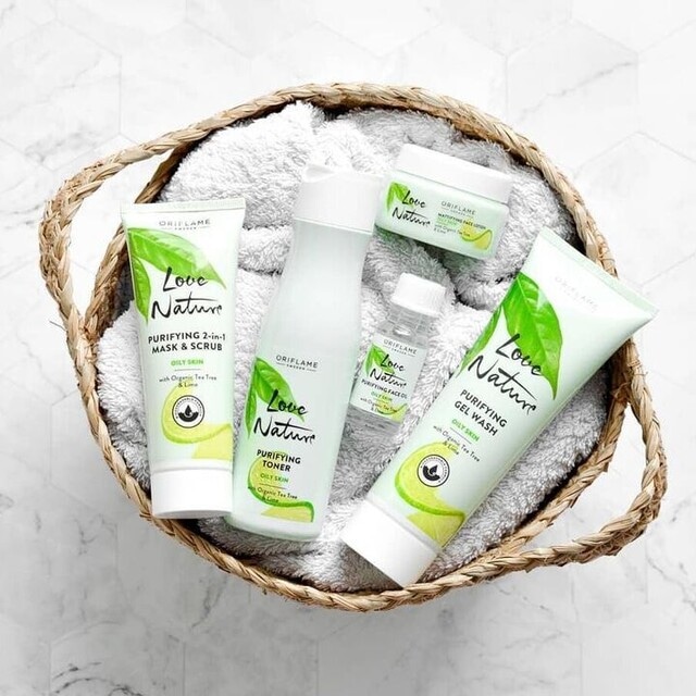 Love Nature 2 u 1 maska i piling za čišćenje lica 75 ml - Akcija u trgovini Oriflame