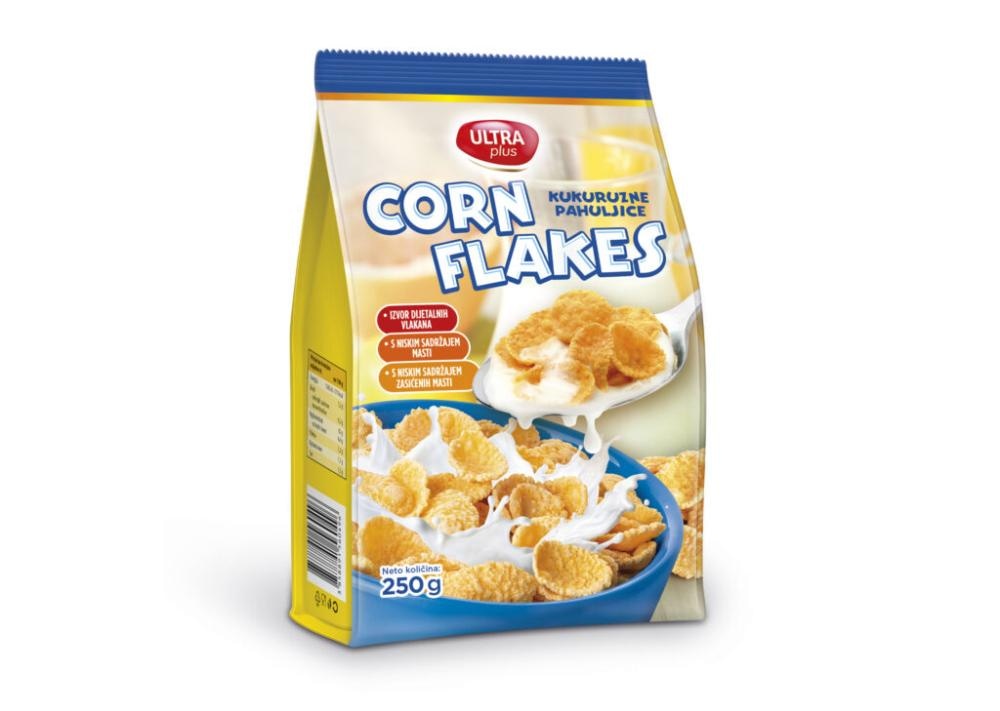 Ultra Plus Kukuruzne pahuljice 250 g - Akcija u trgovini Ultra