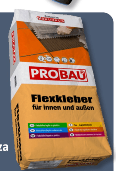 Ljepilo za pločice 5 kg - Akcija u trgovini Bauhaus