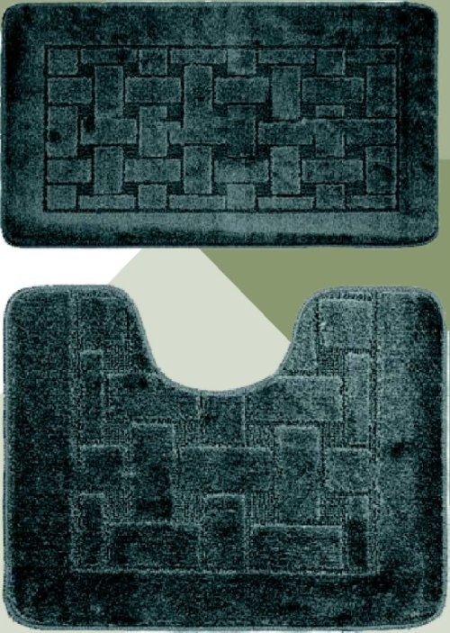 Set kupaonskih tepiha 1 pakiranje - Akcija u trgovini Boso