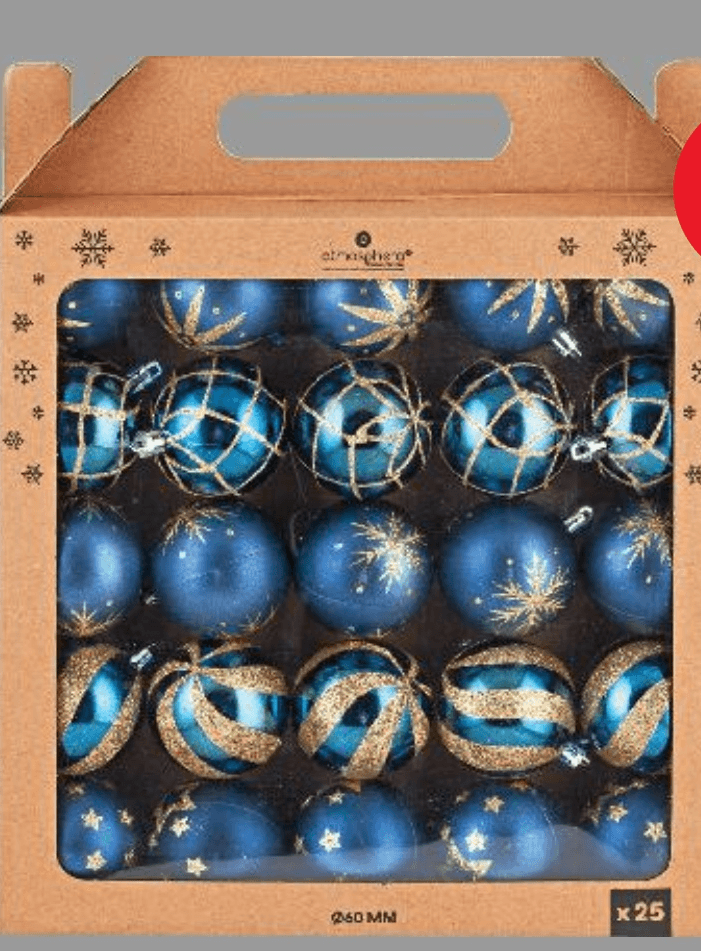 Kuglice za bor 25 kom atmosphere - Akcija u trgovini Kaufland