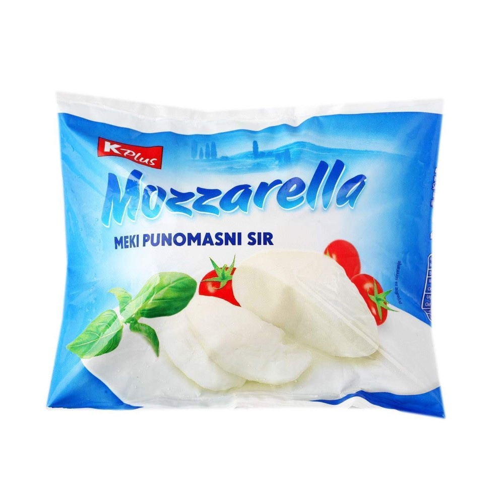 K Plus mozzarella sir meki 100 g Akcija u trgovini Konzum