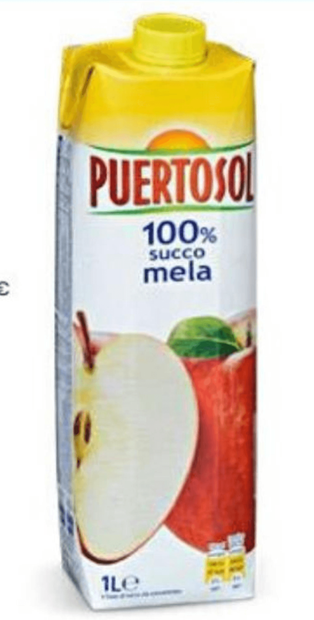 Sok 100% jabuka 1 l PUERTOSOL - Akcija u trgovini Eurospin