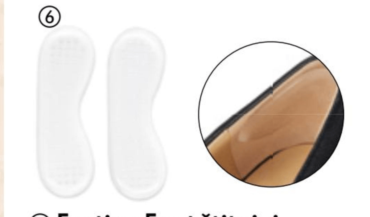 Festive Feet štitnici za pete 9x3x0,3 cm (2 komada) - Akcija u trgovini Oriflame