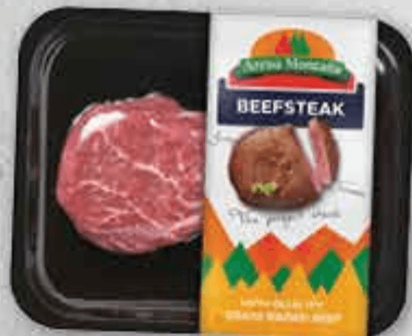 Svježi juneći biftek 175 g - Akcija u trgovini Plodine