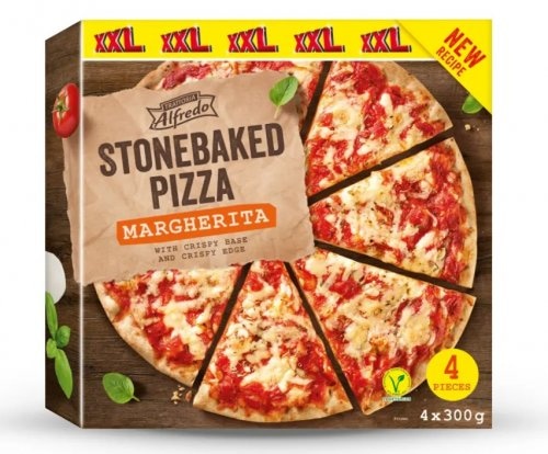 Trattoria Alfredo Pizza Margherita XXL 4 x 300 g - Akcija u trgovini Lidl