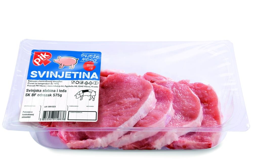 Svinjska slabina i leđa 575g PIK - Akcija u trgovini Konzum