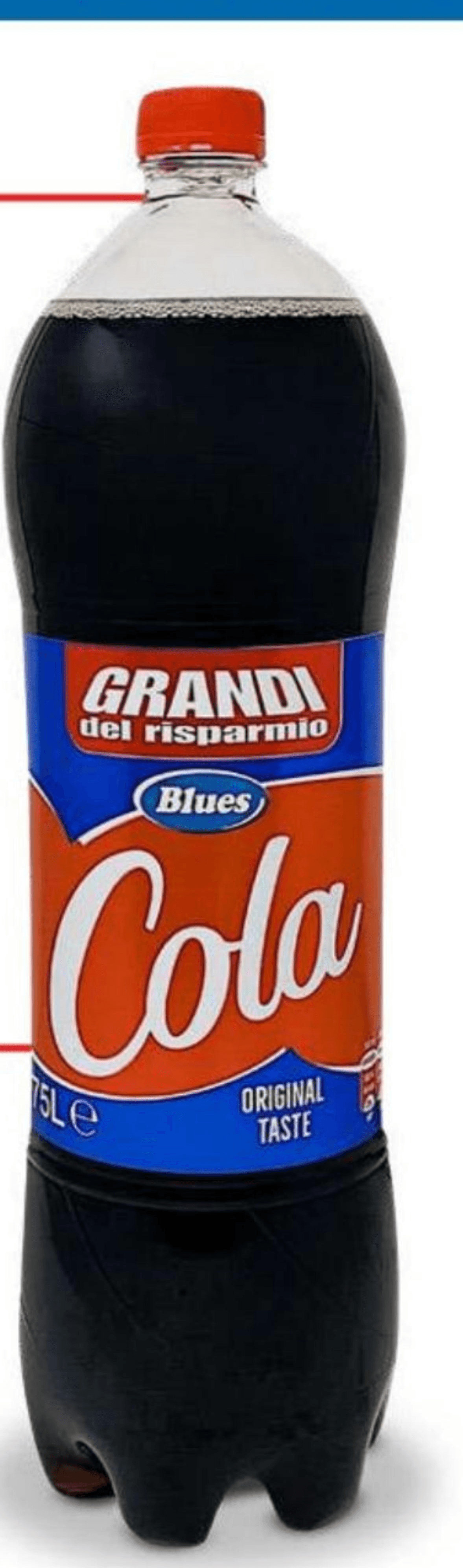 Gazirano piće Cola Zero 1,75 l Grandi del risparmio - Akcija u trgovini Eurospin