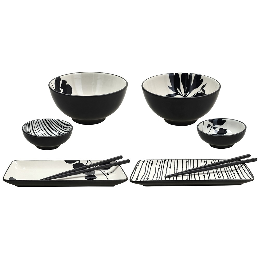 Set za sushi Noir Bloom 1 set Akcija u trgovini Spar