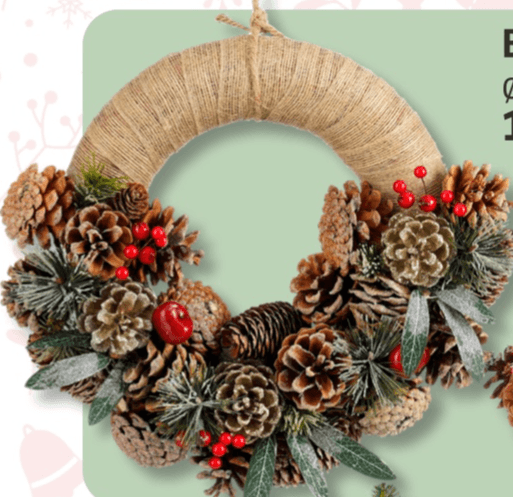 Božićni vijenac - Akcija u trgovini Bauhaus