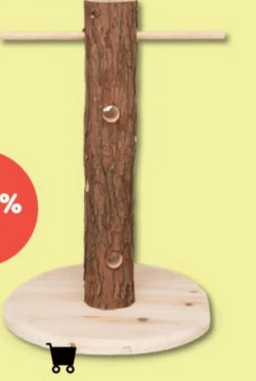 TRIXIE drveni stalak za hranjenje glodavaca - Akcija u trgovini Zoo City
