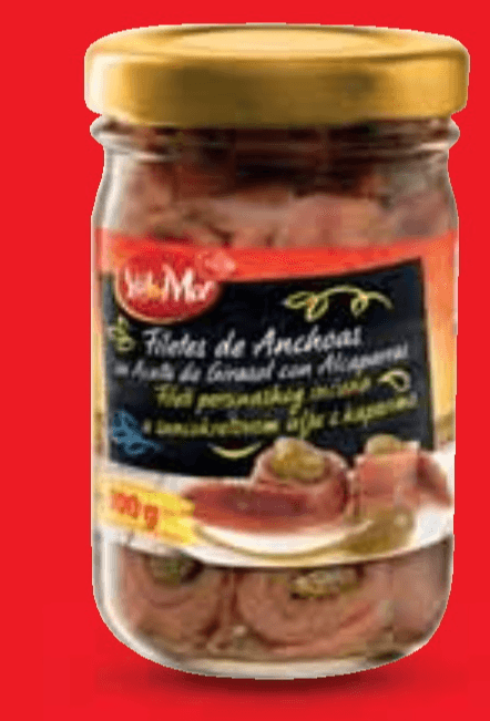 SOL&MAR Fileti inćuna u suncokretovom ulju 100 g - Akcija u trgovini Lidl