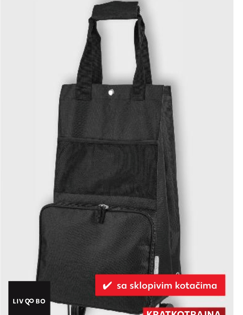 Liv&Bo Kolica za kupnju 1 komad - Akcija u trgovini Kaufland