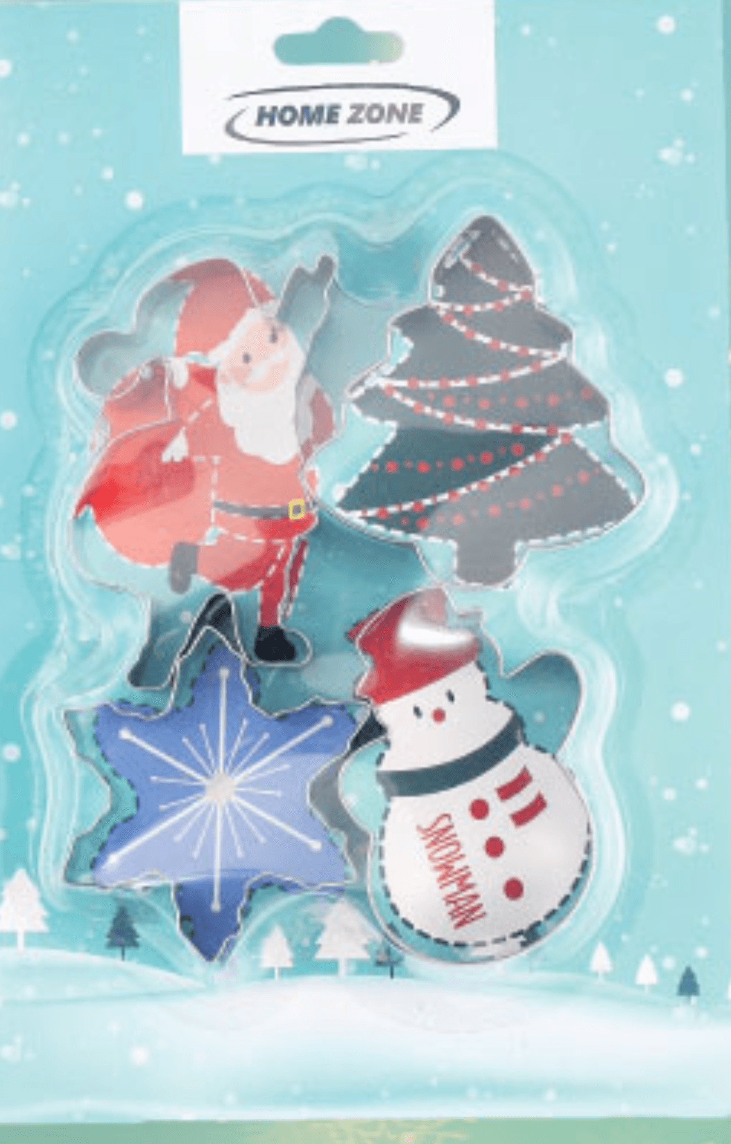 Set iskrojivača za kolače 4kom/set HOME ZONE - Akcija u trgovini KTC