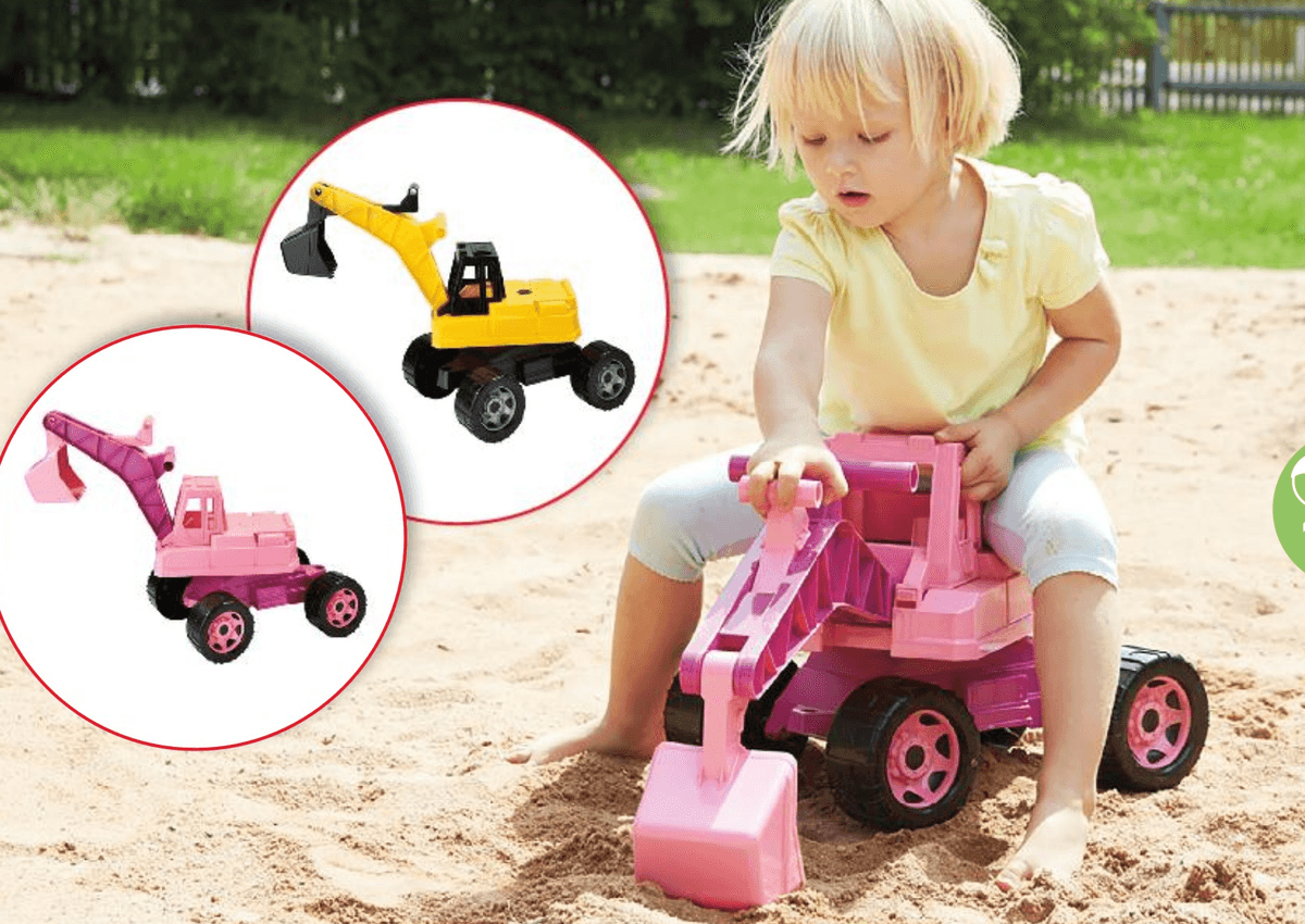 Dječji bager sa sjedalom - Akcija u trgovini Kaufland