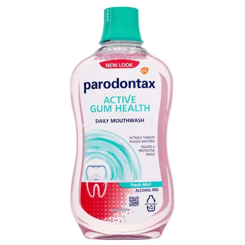 Parodontax vodica za ispiranje usta bez alkohola 500 ml - Akcija u trgovini Dm