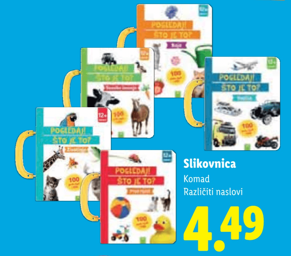 Slikovnica - Akcija u trgovini Lidl