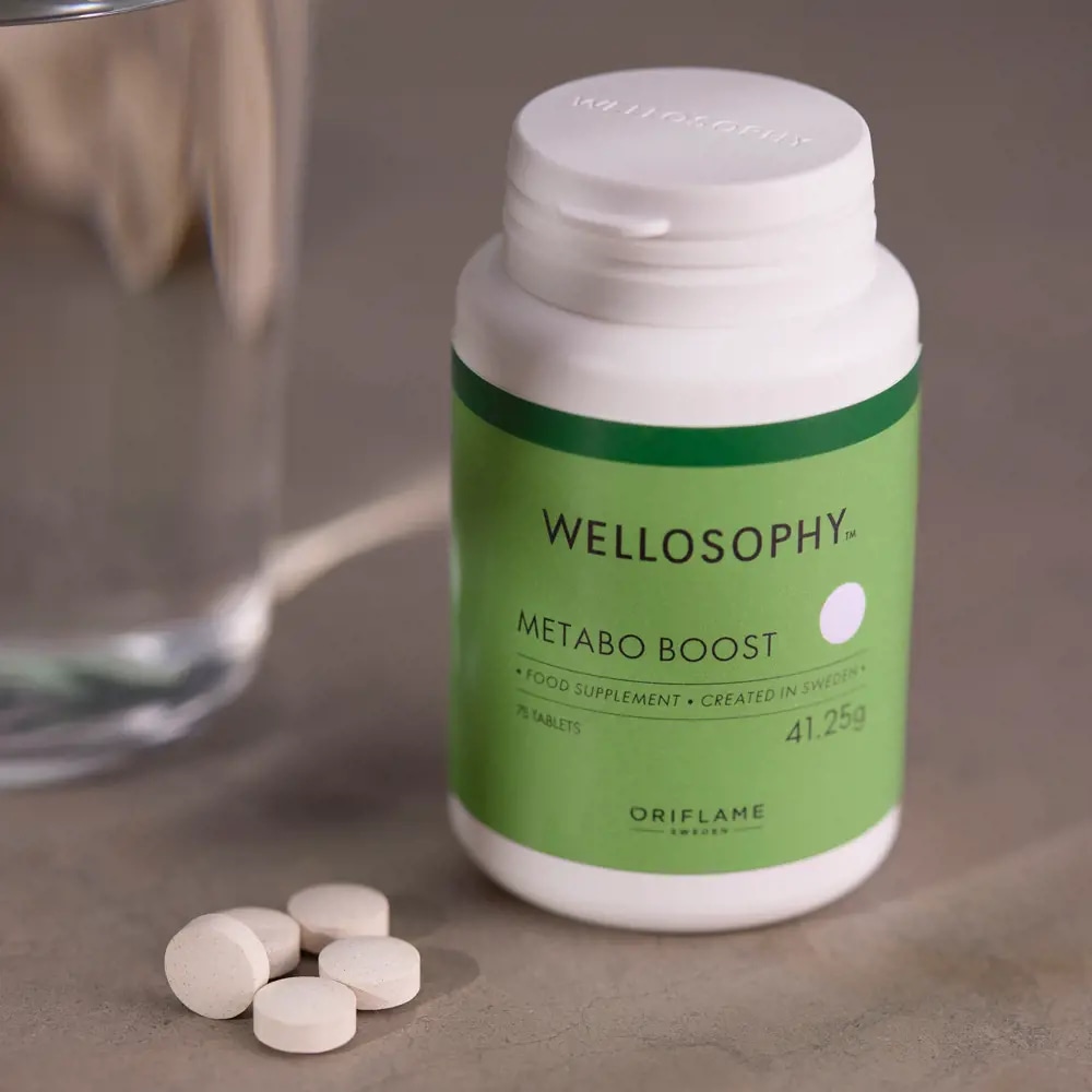 Wellosophy Metabo Boost 75 tableta, 41 g - Akcija u trgovini Oriflame