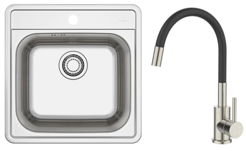 ALVEUS sudoper MORE 20 + slavina JANA FLEX - Akcija u trgovini Alles