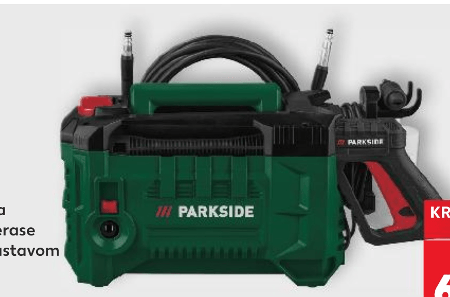 PARKSIDE® Visokotlačni čistač pakiranje - Akcija u trgovini Kaufland