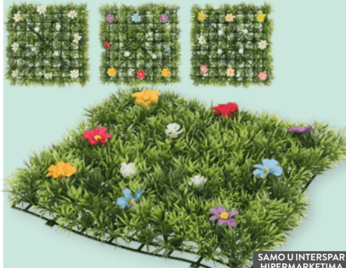 Podloga od trave 1 kom - Akcija u trgovini Spar