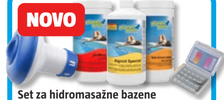 Set za hidromasažne bazene - Akcija u trgovini Bauhaus