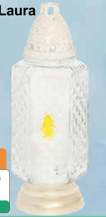 Lampion stakleni Laura - Akcija u trgovini KTC