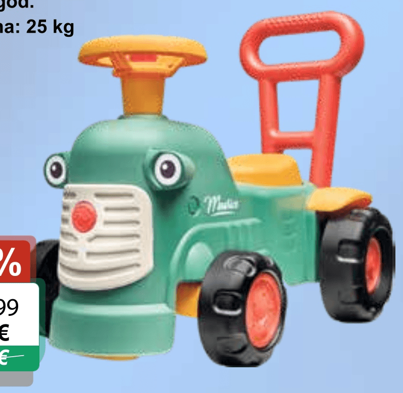 Traktor guralica Falk - Akcija u trgovini KTC