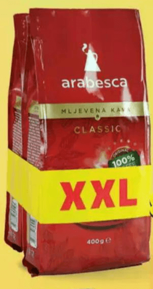 Mljevena kava 2x 400 g - Akcija u trgovini Plodine