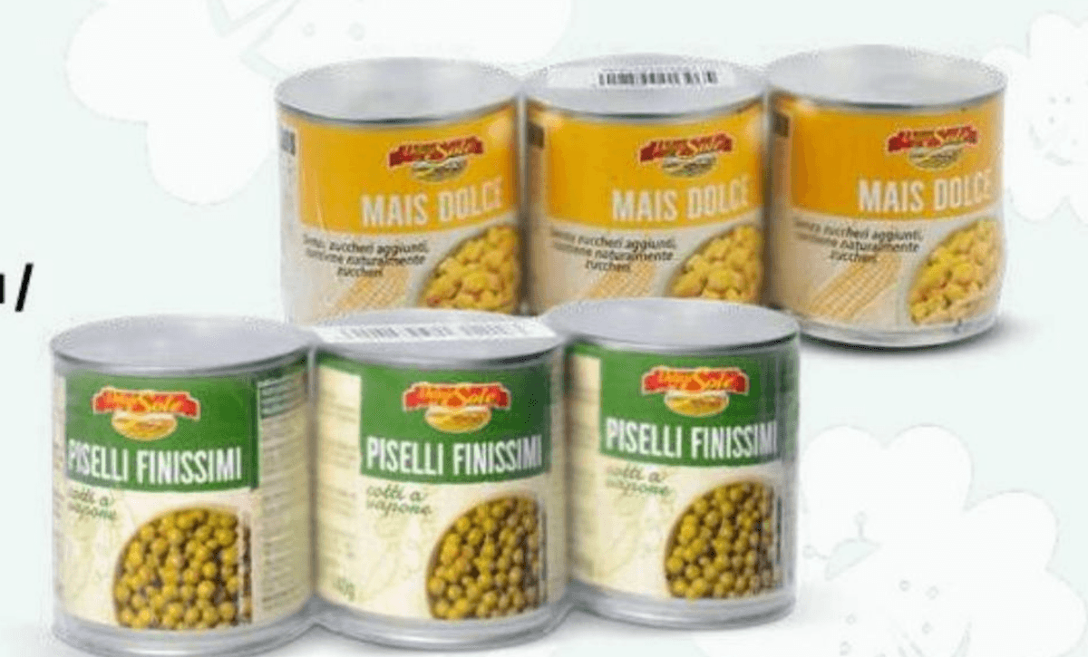 Kukuruz Slatki / Grašak 3 x 150 g Delici Sole - Akcija u trgovini Eurospin