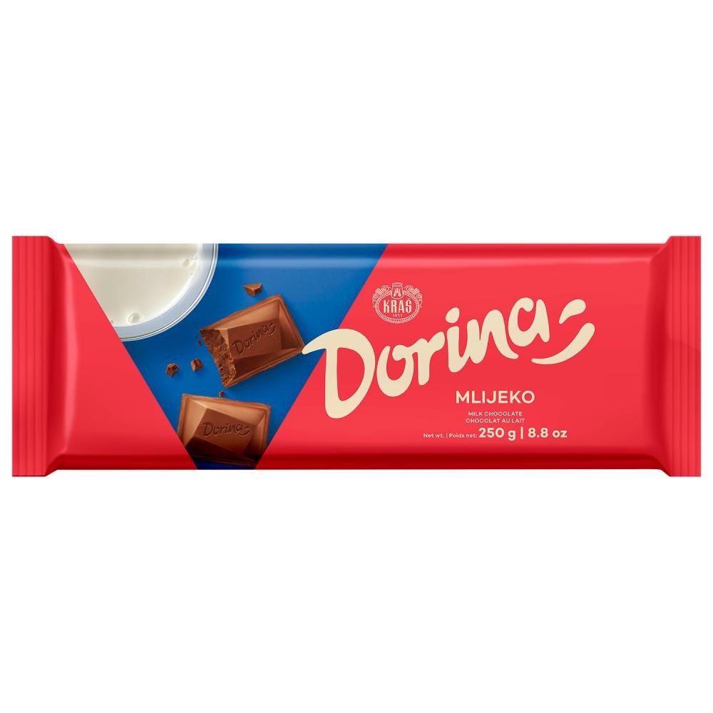 Čok. Dorina Kraš mliječna 250g - Akcija u trgovini Vrutak