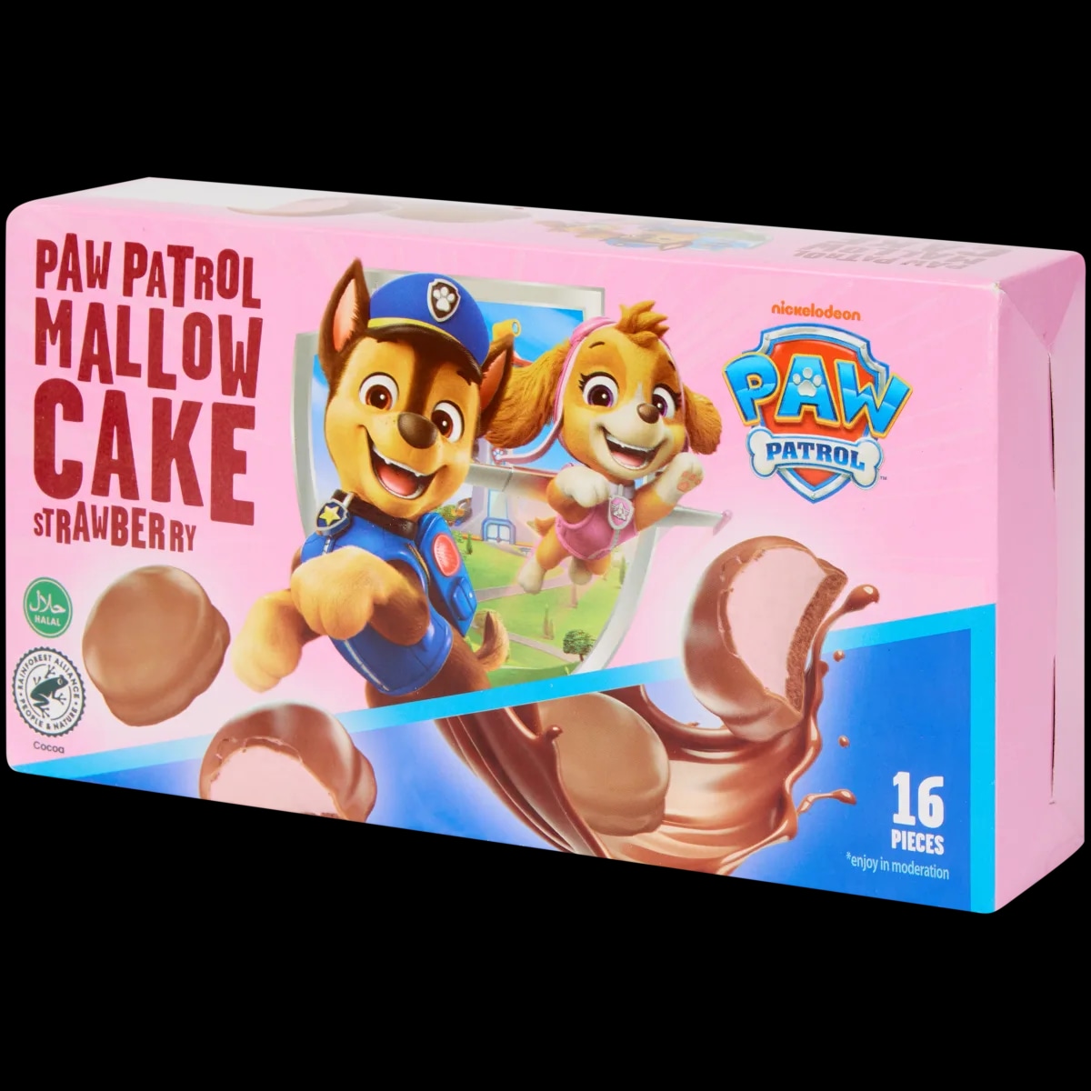 Paw Patrol mallow cakes jagoda 16 komada | 200 grama Akcija u trgovini Action