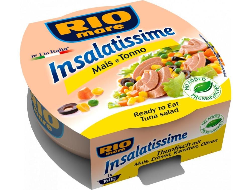 Tuna Salata Rio Mare 3 x 160 g - Akcija u trgovini Spar