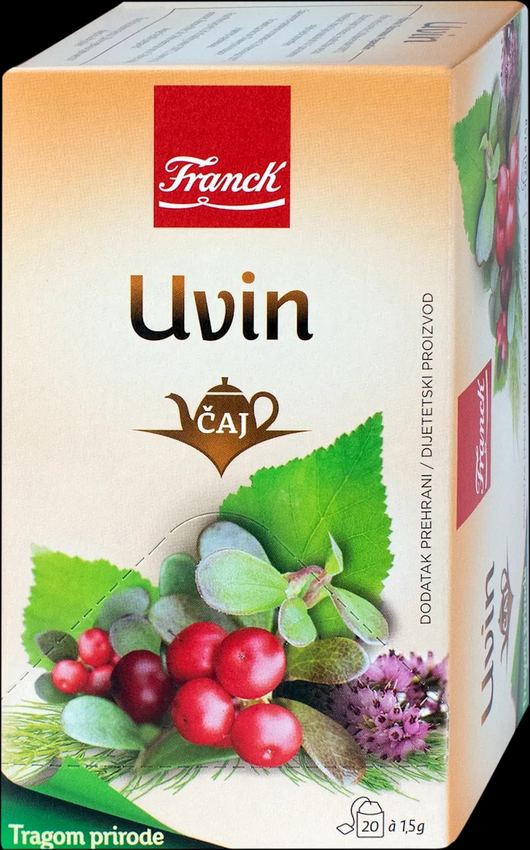 Franck Uvin čaj 20 vrećica, 30 g - Akcija u trgovini Dm