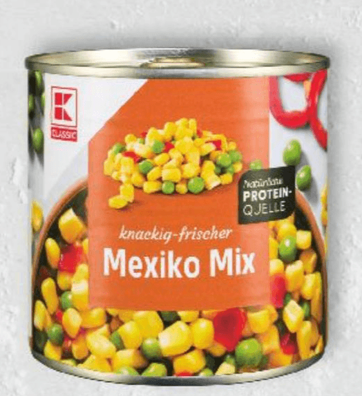 K Classic Povrće Meksički mix 425 ml Akcija u trgovini Kaufland