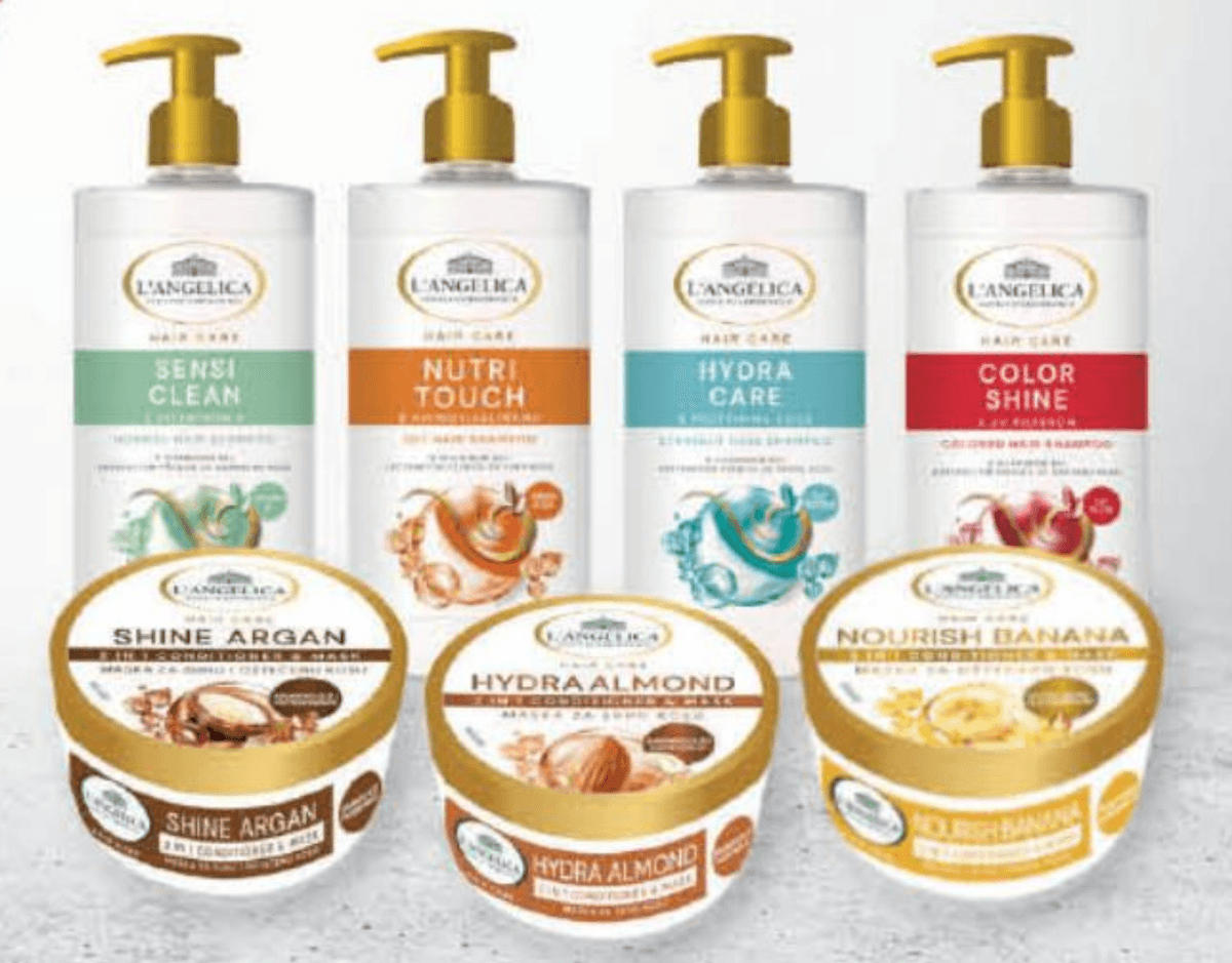 Odabrani L'Angelica proizvodi za njegu kose - Akcija u trgovini Bipa