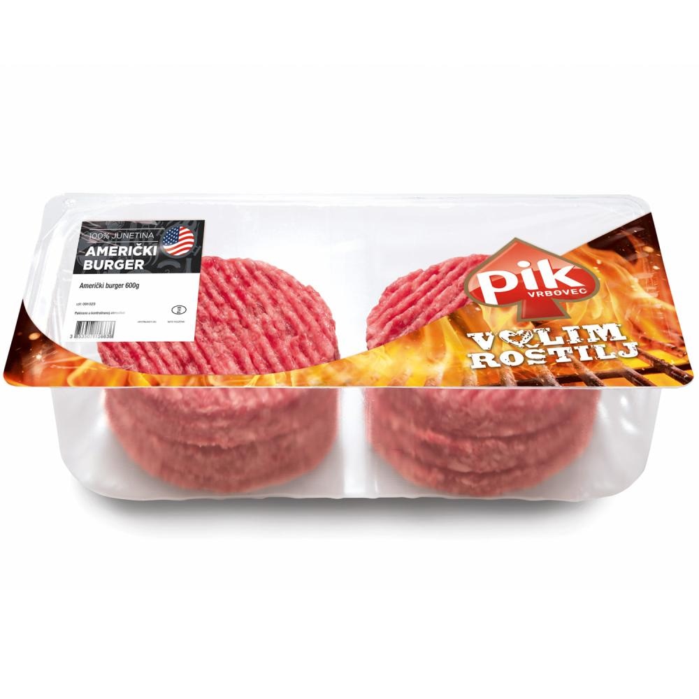 Hamburger PIK 600g - Akcija u trgovini Konzum