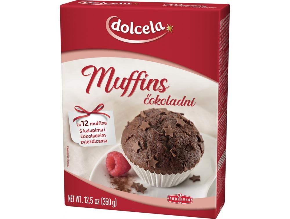 Čokoladni Muffins 350 g Dolcela - Akcija u trgovini Interspar