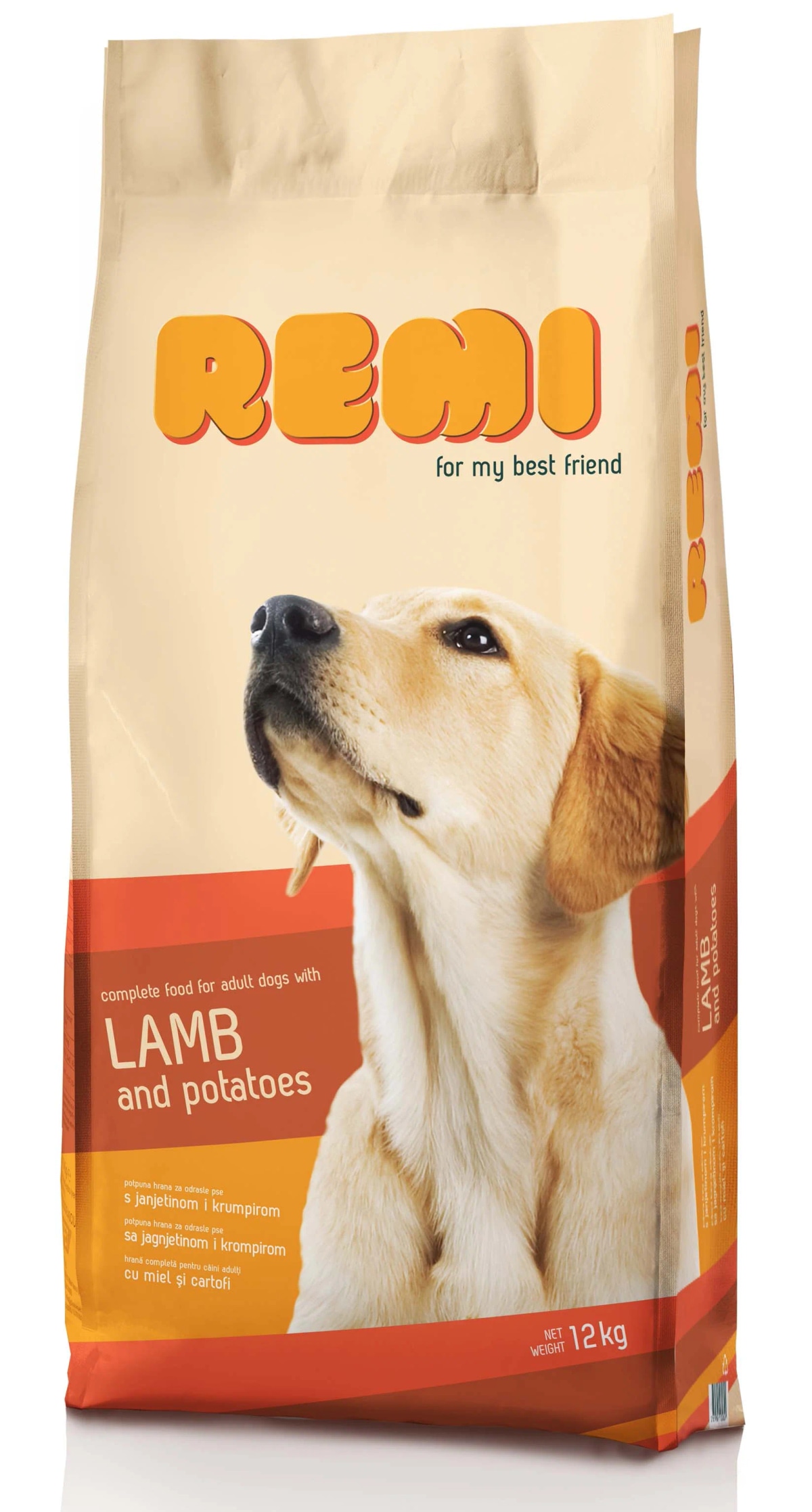 REMI Suha hrana za pse Janjetina i krumpir 12kg - Akcija u trgovini Pet Centar