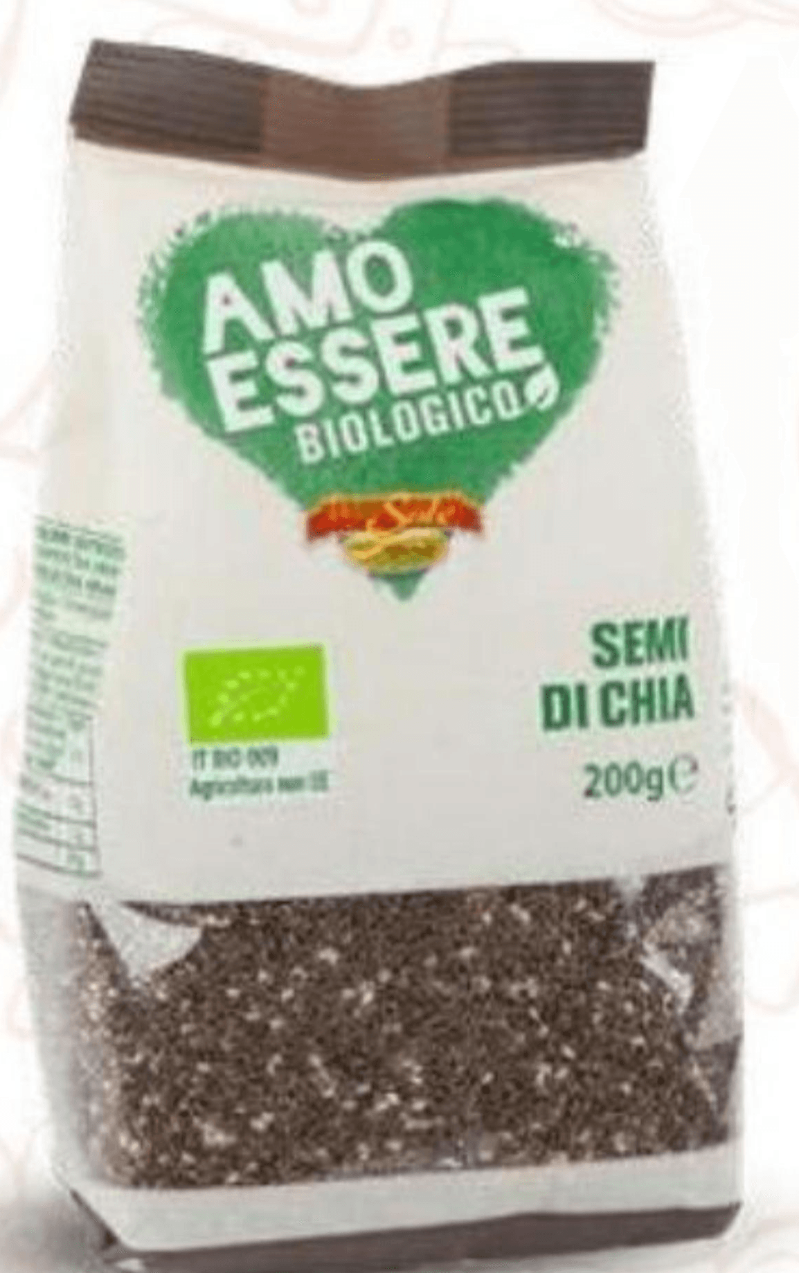 Bio sjemenke Chia 200 g AMO ESSERE - Akcija u trgovini Eurospin