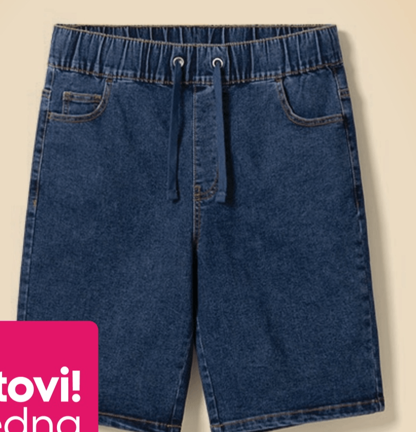 Muške traper kratke hlače - Akcija u trgovini Pepco