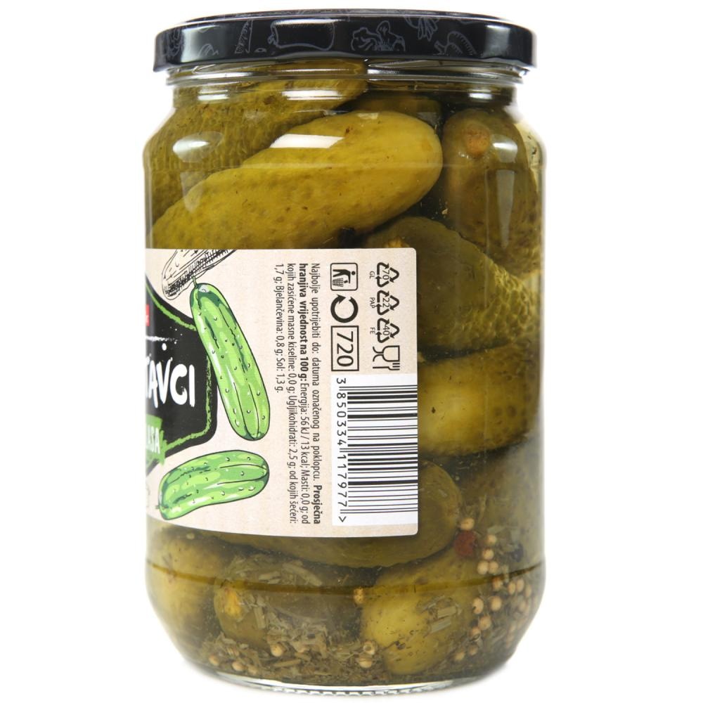 K Plus Krastavci 330g - Akcija u trgovini Konzum