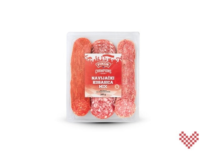 PIKOK Navijački kobasica miks 300 g - Akcija u trgovini Lidl