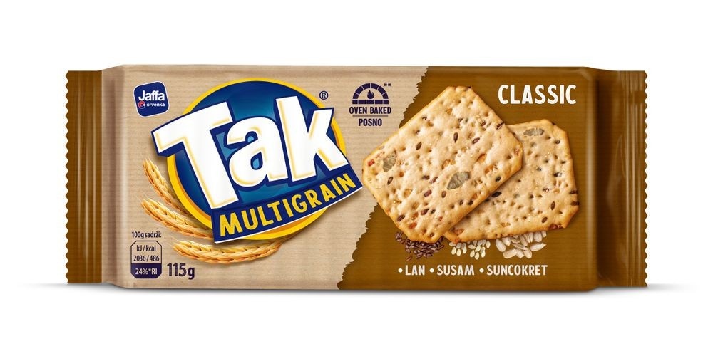 Tak kreker Multigrain Classic 150 g Akcija u trgovini Gavranović