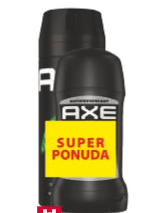 Axe deo sprej + stik 200 ml Akcija u trgovini Tommy