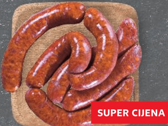 Kobasica za sušenje 1 kg - Akcija u trgovini Kaufland