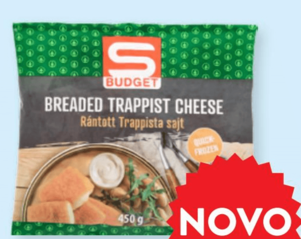 Sir trapist panirani Budget 450 g - Akcija u trgovini Spar