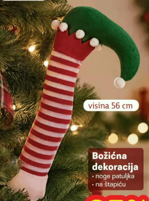 Božićna dekoracija 56 cm Akcija u trgovini Plodine